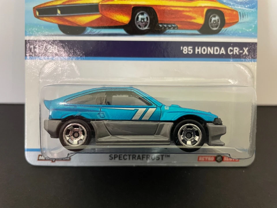PROTECTOR HOT WHEELS '85 HONDA CRX AZUL JDM VHTF RARO COOL CLÁSICO VARIANTE DORADA Foto 3 de 4