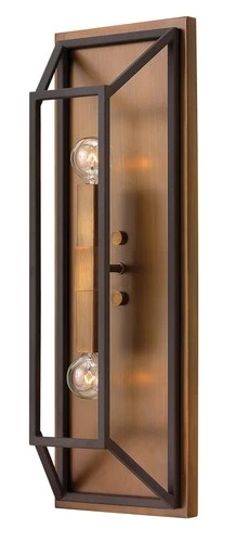 Hinkley Fulton 22 1/2" High Bronze 2-Light Wall Sconce - Picture 3 of 3