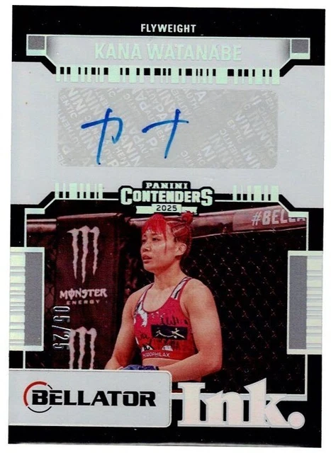 KANA WATANABE - AUTO - /25 - 2025 Panini Contenders #BT-KWN