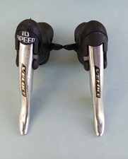 Campagnolo Veloce 10 Speed 2x10 Bike Racing Shifters Silver 2B