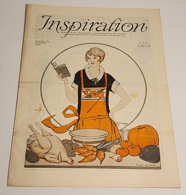 Vintage Institute of Domestic Arts & Sciences Inspiration November 1925