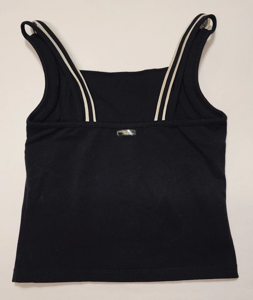 Camiseta deportiva Bluefish negra para mujer talla 2 hecha en Brasil Foto 2 de 4