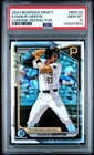 7803 Konnor Griffin 2024 Bowman Draft #BDC-22 Refractor Chrome 1st RC RC PSA 10