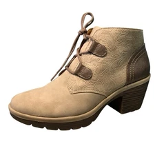 Eurosoft by Sofft Talen Womens Sz 9 Shoe Brown Lace Up Ankle Bootie