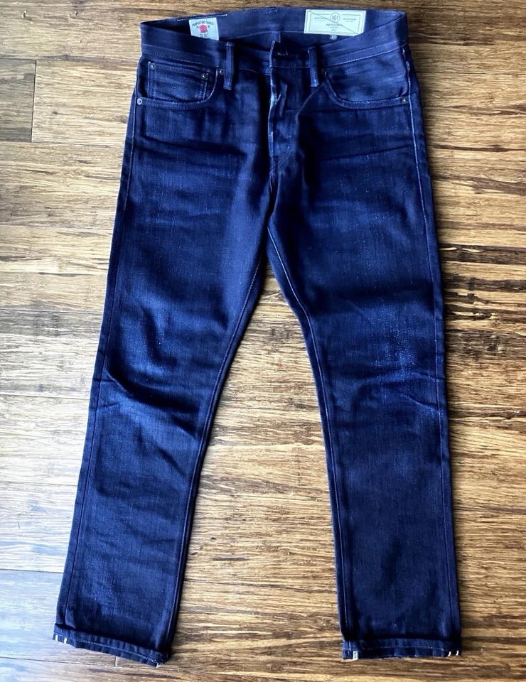Rogue Territory Silveridge Cryptic Selvedge Denim Indigo x Black 31 (34 Actual) - Image 2 of 4