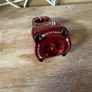 Promax Banger 31.8 Stem, CNC Alloy, 48mm Length, 31.8mm Bar, 1-1/8" Fork, Silver