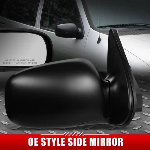 FOR 99-02 MERCURY VILLAGER NISSAN QUEST MANUAL ADJUSTMENT RIGHT SIDE DOOR MIRROR