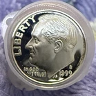1999-S Roosevelt Dime Proof — photo from another recent sale