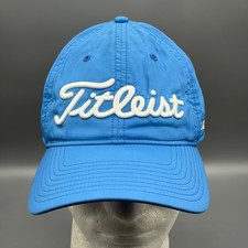 Titleist PRO V1 FJ Performance Golf Hat Men's Adjustable Blue White Cap