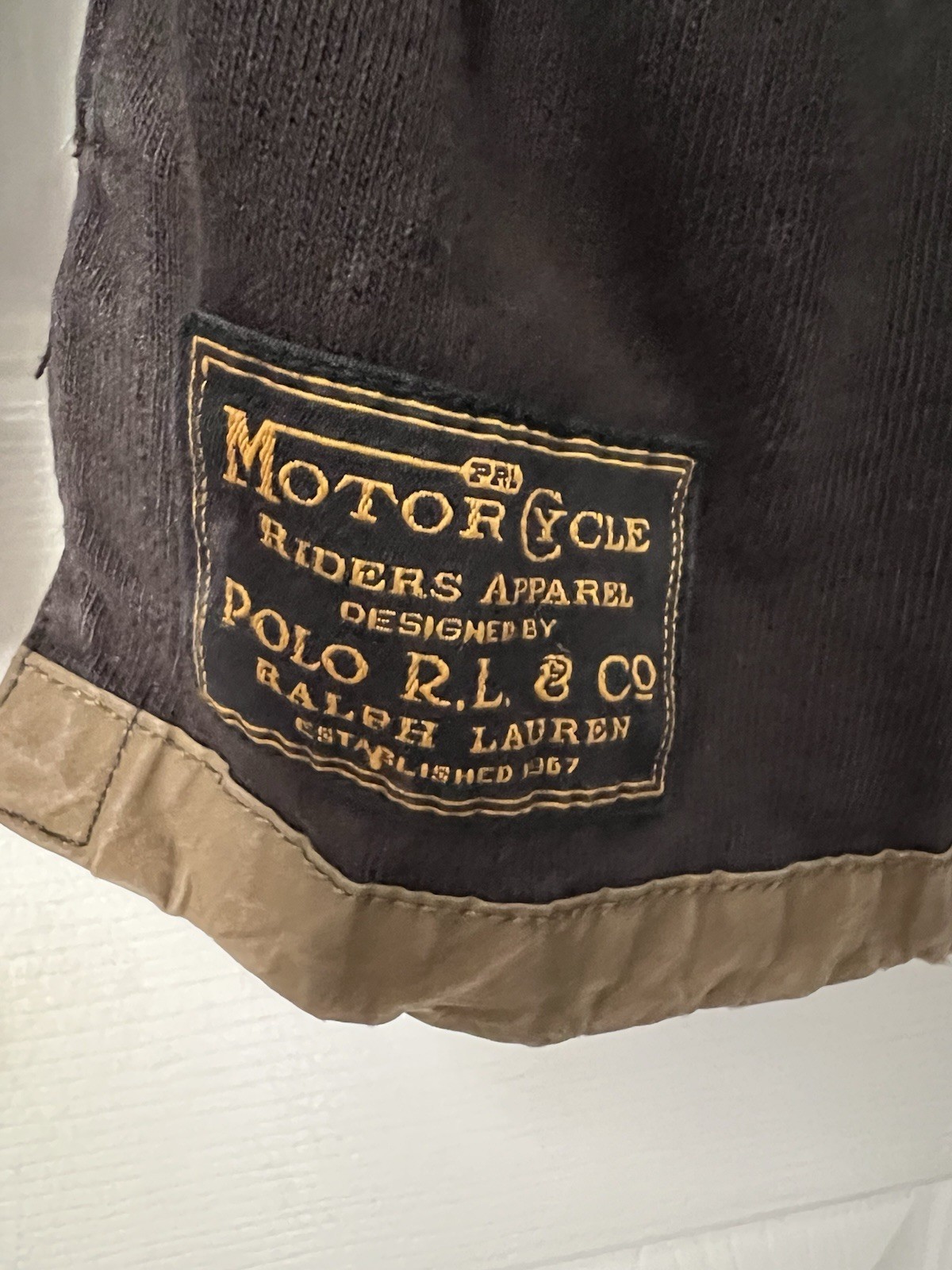 RARE Vintage Polo Ralph Lauren Motorcycle Club Ruby Shirt- Limited Edition image 7