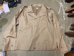 WWII US ARMY INFANTRY M1941 M41 SUMMER COMBAT FIELD JACKET-MEDIUM/LARGE 42R