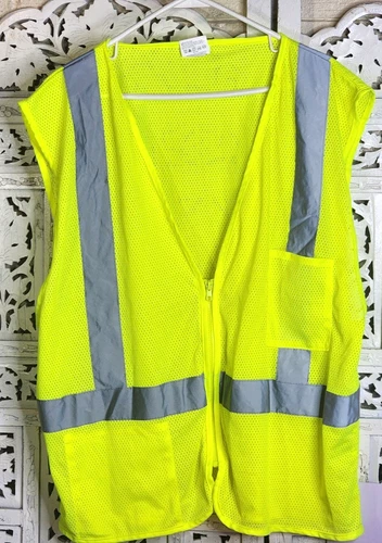 HDX Type R Class 2 ANSI/ISEA 107-2015 Hi-Visibility Safety Vest - product listing photo