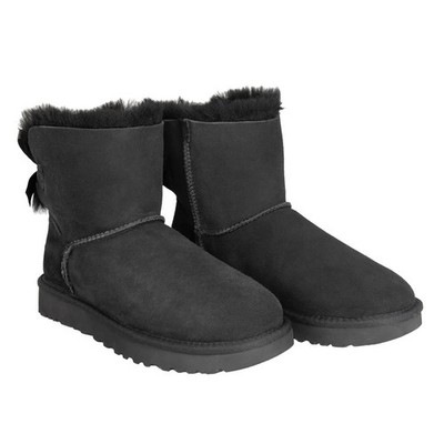 UGG MINI BAILEY BOW II WOMEN'S ANKLE BOOTS SIZE US 6 NIB