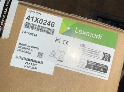 GENUINE LEXMARK Printer Fuser 41X0246  CS820  CX820  CX825  CX860 Brand new 