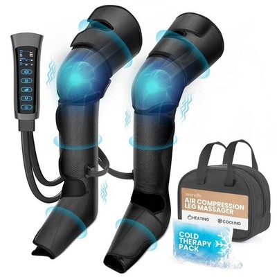 SereneLife Pneumatic Foot Massage Machine- Thigh, Calf, Foot Inflation