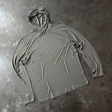 NEW Mens Free Fly Apparel Bamboo Shade Hoodie UPF Hooded Shirt Fishing XL