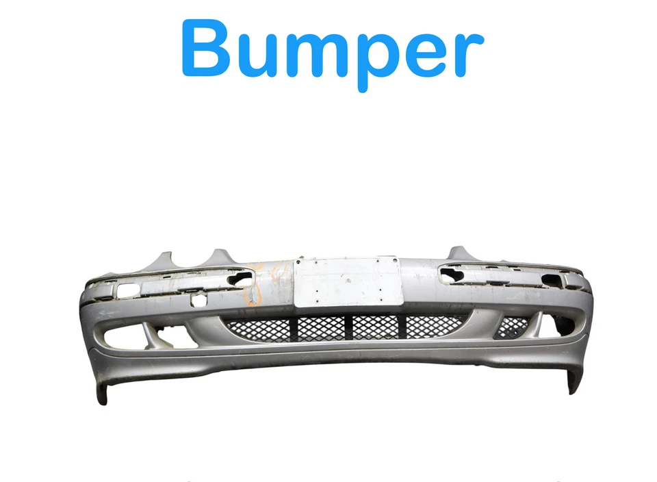 Conjunto de panel de cubierta de parachoques inferior delantero OEM Mercedes E430 E55 W210 98-03 Foto 3 de 4