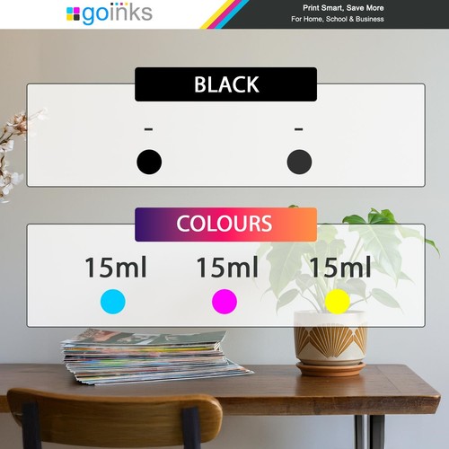 6 C/M/Y Ink Cartridges for HP Deskjet 3070A, 3520 & Officejet 4610, 4620, 4622 - Zdjęcie 3 z 6