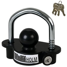 Anhängerschloss Kupplungsschloss Diebstahlsicherung Anhänger Wohnwagen 4 Schlüss