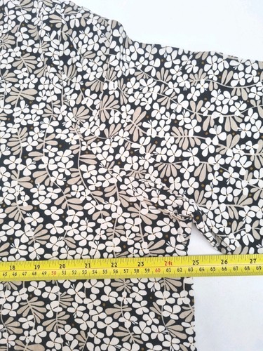 Gudrun Sjoden Blouse Ylva Jersey Floral Black White Tunic Top Size Large rrp £54 - Picture 8 of 11