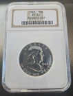 1963 Franklin 50C - NGC PF-65
