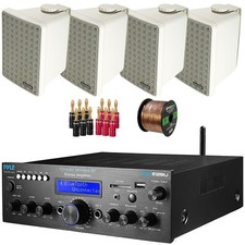 Pyle Digital LCD Home Audio MP3 Receiver, 4x ...