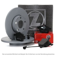 ZIMMERMANN Bremsscheiben Beläge Wako für FIAT PANDA (312_, 319_) 0.9 1.2 vorne