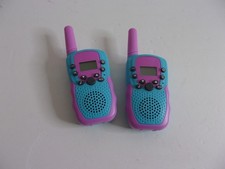 Kids Walkie Talkies T-388 Selieve Pink/Blue in Excellent Working Condition