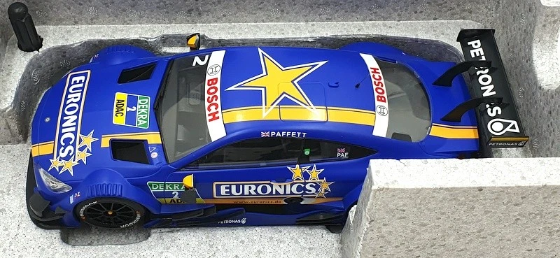 Autocult escala 1/18 B66961263 - Mercedes-AMG C 63 DTM Euronics Paffett 2016 Foto 4 de 4