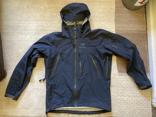 Arc'teryx Theta AR Jacket Legacy GORE TEX 2004 Men’s Medium Black Used Poor Cond