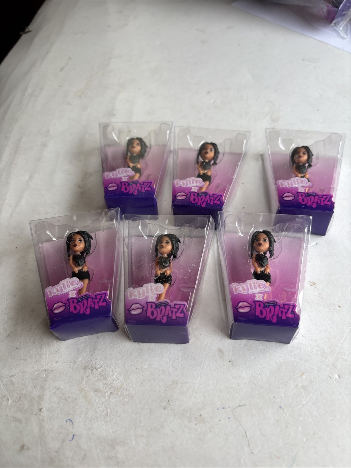 6 Bratz X Kylie Jenner Mini Look 5 Short Dress Doll New 2 Inch