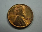 Uncirculated Mostly Red 1929 Lincoln Cent