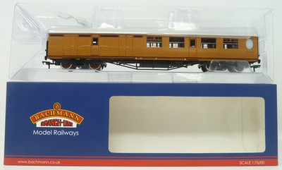 BACHMANN 34-460 THOMPSON 3. KLASSE BREMSKORRIDOR LNER TEAK MASSSTAB OO