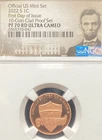 Photo of a 2022-S Lincoln Shield Cent Proof from an eBay listing that sold on Jul 17, 2026