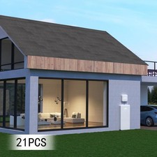 21* Roofing Shingles Grey 100cm Asphalt Roofing Shingles for Modern Building