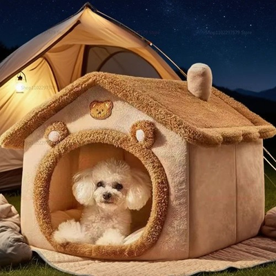 #ad #ad Enclosed Cat Kennel with Dirt Resistant Material Detachable Washable Cat House V $25.99