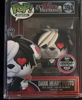  FUNKO POP! Digital - FREDDY'S DARK VALENTINE Proto -  w/ Hard Stack!! 