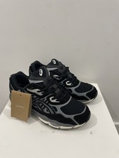 ASICS Gel-NYC Black/Grey Trainers Sneakers Mens UK SIZE 6 With Box