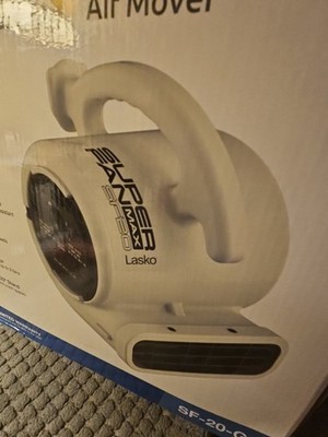 Lasko Multi-Purpose Compact Air Mover Super Fan Max Portable, 3 Speed 