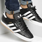 Adidas Samba Super Mens Black Leather Shoes Trainers Uk Size 7 - 12   019099