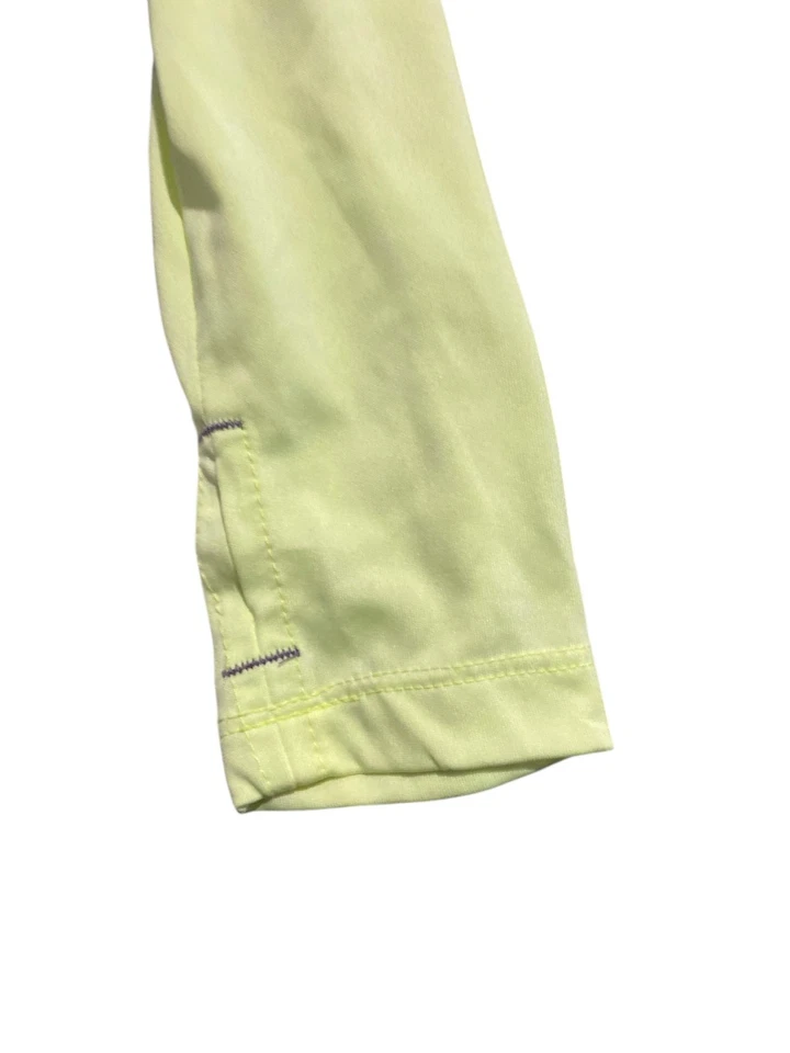 Avia 女式黄色长袖运动锻炼上衣轻便弹力 S 码 — 第 4/4 张图片