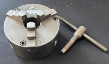 USED PRATT BURNERD 100MM LATHE CHUCK 3 JAW 1588-10130 INTERNAL MYFORD THREAD