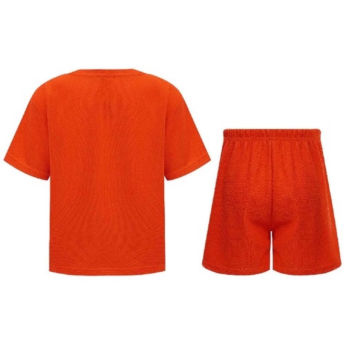 Unisex Kids Suit Training Outfit Sportswear Set Boys Team Sports Exercise Girls - Picture 45 of 54