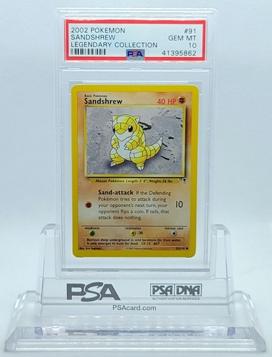 Sandshrew graded PSA 10 for sale on eBay