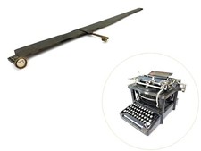 F Key & Wood Sublever for Remington Typewriter Antique Standard No.6 No.7 Vtg thumbnail