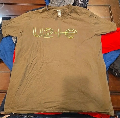 U2 - “Innocence & Experience” Tour - 2015 - Black Shirt - L - American Apparel