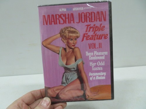 MARSHA JORDAN TRIPLE FEATURE V.2--NEW ALPHA BLUE ARCHIVES RELEASE!  (DV652) - Picture 3 of 3