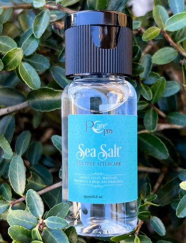 Solución de árbol de té sal marina Pcare Pro piercing 15 ml 0,5 oz - Imagen 4 de 8