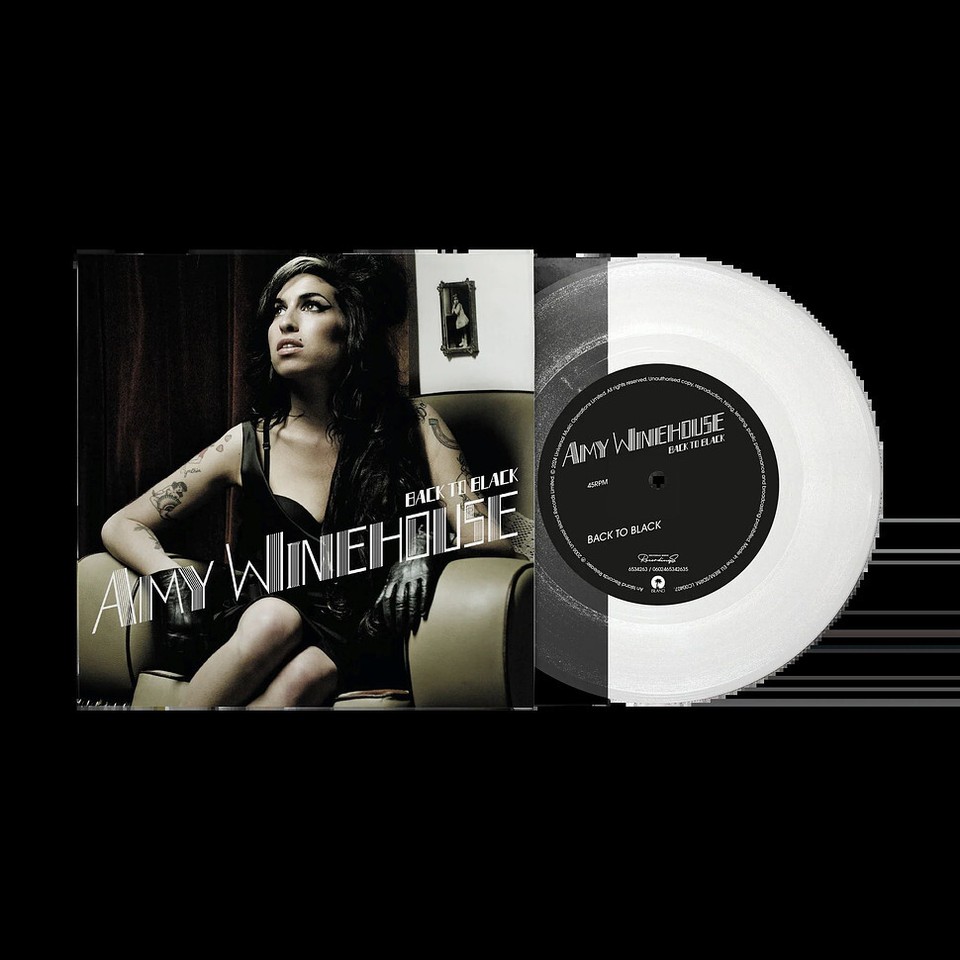 Amy Winehouse Back To Black / Valerie Clear Vinyl (2024 UK