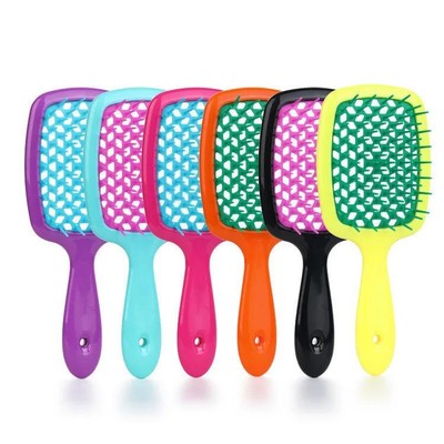 Wide Teeth Air Cushion Combs Hair Brush Scalp Massage Hairdressing Women Hollow